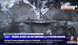 "Aujourd'hui, la vie reprend": après les intempéries, la route d'accès à la station de Risoul, dans les Hautes-Alpes, a rouvert