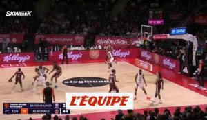 Monaco réagit et s'impose à Munich - Basket - Euroligue