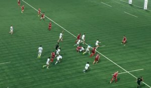 TOP 14 - Essai de Nolann LE GARREC 3 (R92) - Racing 92 - Oyonnax Rugby