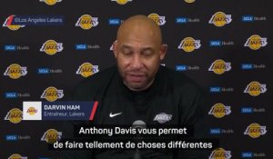 Lakers - Ham : "La polyvalence de Davis est juste incroyable"