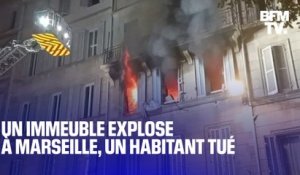 Un immeuble explose à Marseille le soir de Noël, un habitant est retrouvé mort