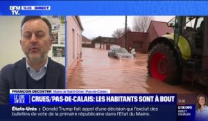 Inondations dans le Pas-de-Calais: "On a le sentiment de revivre tous ensemble un mauvais feuilleton", souligne le Maire de Saint-Omer (Pas-de-Calais)
