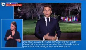 Vœux 2024: "L'année 2024 doit avant tout être une année de détermination" indique Emmanuel Macron