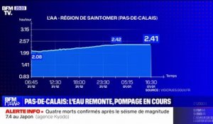 Pas-de-Calais: "Une crue de nouveau exceptionnelle" selon Alain Massez, maire de Delettes
