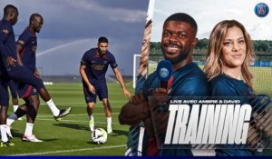 Replay : 15 minutes d'entraînement en direct avant Paris Saint-Germain - FC Toulouse