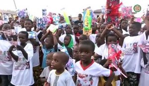 Région Aboisso : Le député cadeaute plus de 300 enfants