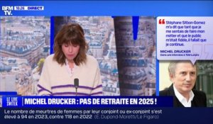 Michel Drucker ne prendra pas sa retraite en 2025