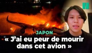« C’est un miracle » : Les passagers de l’avion qui a pris feu à Tokyo témoignent le chaos
