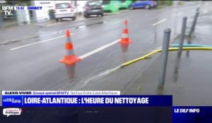 Inondations en Loire-Atlantique: le niveau de l'eau a commencé à baisser