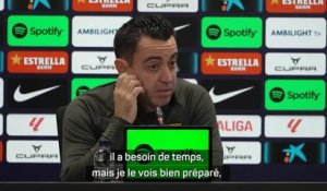 Barcelone - Xavi sur Vitor Roque : "Il s'adapte bien"