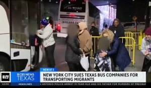 La mairie de New York, en lutte contre l'immigration illégale, réclame en justice 708 millions de dollars aux sociétés d'autocars affrétées depuis 2022 par des États du sud comme le Texas pour envoyer des migrants dans la mégapole du nord