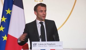 Pain au chocolat ou chocolatine: Emmanuel Macron donne son avis lors de la Galette de l'Élysée