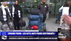 Sacs de couchage, gants, bonnets... Des kits "anti-froid" distribués aux sans-abris à Annecy