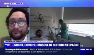 Espagne: le masque à nouveau obligatoire dans les hôpitaux de trois régions, face à une hausse des cas de grippe et de Covid