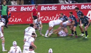 TOP 14 - Essai de Ben TAMEIFUNA (UBB) - Union Bordeaux-Bègles - Aviron Bayonnais