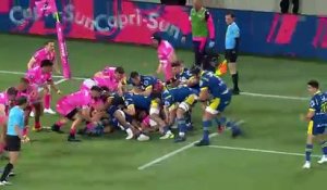 TOP 14 - Essai de Pierre FOUYSSAC (ASM) - Stade Français Paris - ASM Clermont