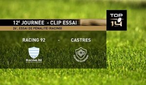 TOP 14 - Essai de pénalité (R92) - Racing 92 - Castres Olympique