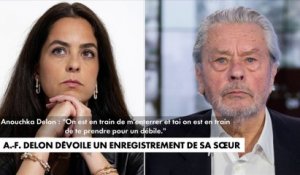 Alain-Fabien Delon dévoile un enregistrement de sa sœur