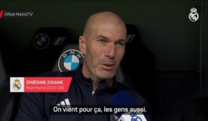 Zidane : "Nécessaire d'être là pour les gens qui souffrent"