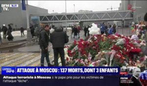 Attaque terroriste près de Moscou: les Russes rendent hommage aux victimes