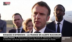 Attentat de Moscou: Emmanuel Macron confirme que la branche de l'EI "impliquée" avait mené "plusieurs tentatives" en France - Regardez