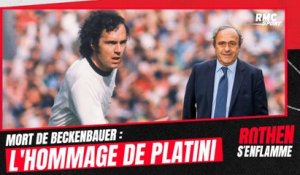Mort de Beckenbauer : "C'était la classe", l'hommage de Platini