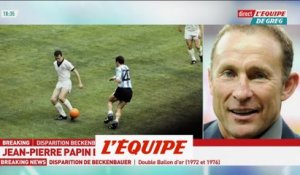 Papin : « Beckenbauer, c'était la grande classe » - Foot - ALL - Disparition