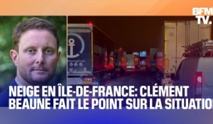 Neige et verglas: le point de Clément Beaune sur la situation des routes en Île-de-France en intégralité