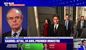Frédéric Mitterrand, ancien ministre de la Culture : "Gabriel Attal est un crack"