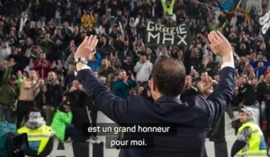 Juventus - 400 matches pour Allegri : "Un honneur et une fierté"