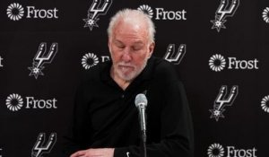 Spurs - La réaction de Popovich après le triple-double de Wembanyama