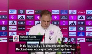 Bayern - Tuchel sur la disparition de Beckenbauer : "L'émotion sera au rendez-vous demain"