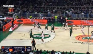 Le résumé de Panathinaïkos - Monaco - Basket - Euroligue (H)
