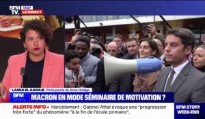 Lamia El Aaraje, porte-parole d'Anne Hidalgo: "Les Français ne sont pas dupes: leur quotidien, ce ne sont pas les coups de com' de Gabriel Attal"