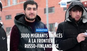 Entre 2 et 3000 migrants seraient bloqués à la frontière russo-finlandaise
