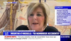 Neige et verglas: la préfète de Meurthe-et-Moselle déplore "une cinquantaine d'accidents" et un "afflux aux urgences"