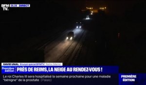 Neige et verglas: circulation difficile dans le secteur de Reims