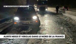 Alerte neige et verglas dans le nord de la France