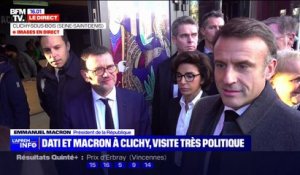 Emmanuel Macron sur la nomination de Rachida Dati: "Une de ses missions principales: que plus personne puisse se dire 'Ce n'est pas fait pour moi'"