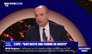 Jean-François Copé (maire LR de Meaux) affirme avoir "compris la cohérence de la décision" d'exclure Rachida Dati des "Républicains"