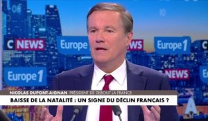Nicolas Dupont-Aignan : «Les étrangers ou les Français récents font plus d’enfants que les Français de souche»