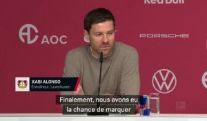 Leverkusen - Xabi Alonso : "Un match très intense"