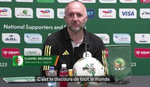 Belmadi : "Je n'aime pas l'idée qu'on tire tous sur Mahrez"