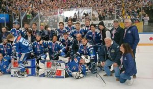 Hockey/glace - Les réactions des Dunkerquois Jonathan Lafrance, Corentin Cruchendeau et Adrien Vazzaz après la finale de la Coupe de France
