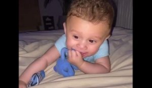 Amikka Harris Shares Adorable Moment With Chris Brown’s Son Aeko