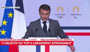 Emmanuel Macron annonce «30.000 policiers et gendarmes par jour» pour la sécurité des Jeux Olympiques