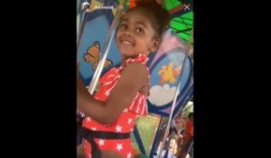 Dave East Turns Up At Amusement Park With Daughter