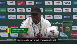 Guinée - Diawara : “On n'est pas venu s'arranger avec le champion”