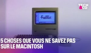5 choses que vous ne savez pas sur le Macintosh