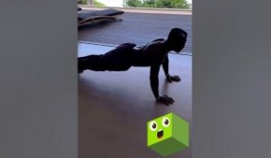 Diddy Gets Into The Zone Doing Shirtless Push-Ups #shorts